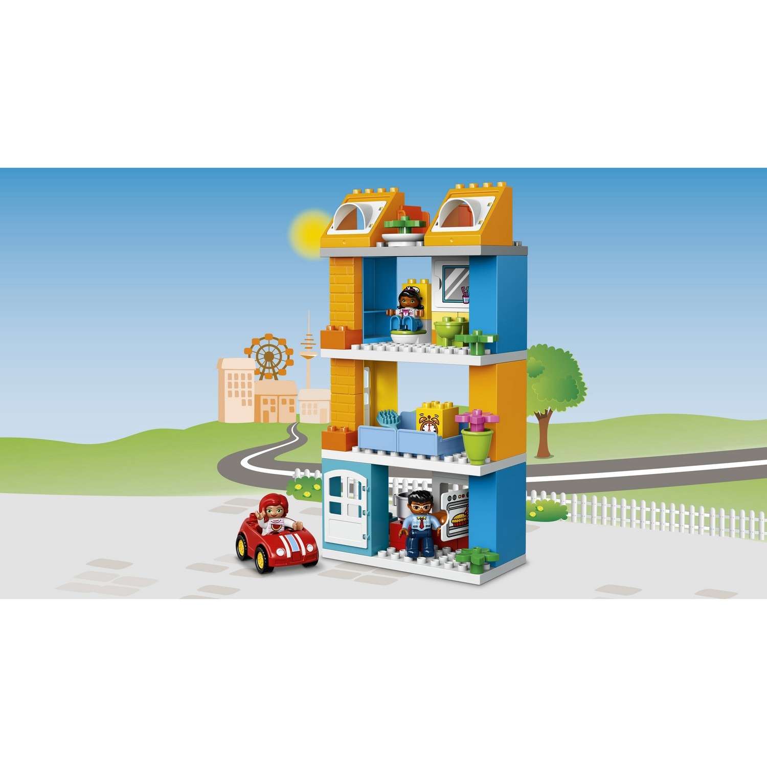 Конструктор LEGO DUPLO Town Семейный дом (10835) - фото 5