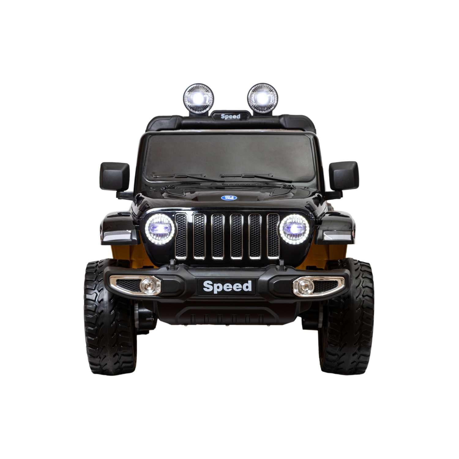 Электромобиль TOYLAND Джип Jeep Rubicon 5016 чёрный - фото 2