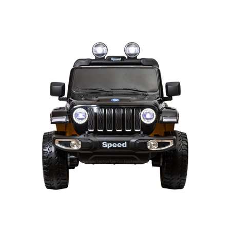 Электромобиль TOYLAND Джип Jeep Rubicon 5016 чёрный