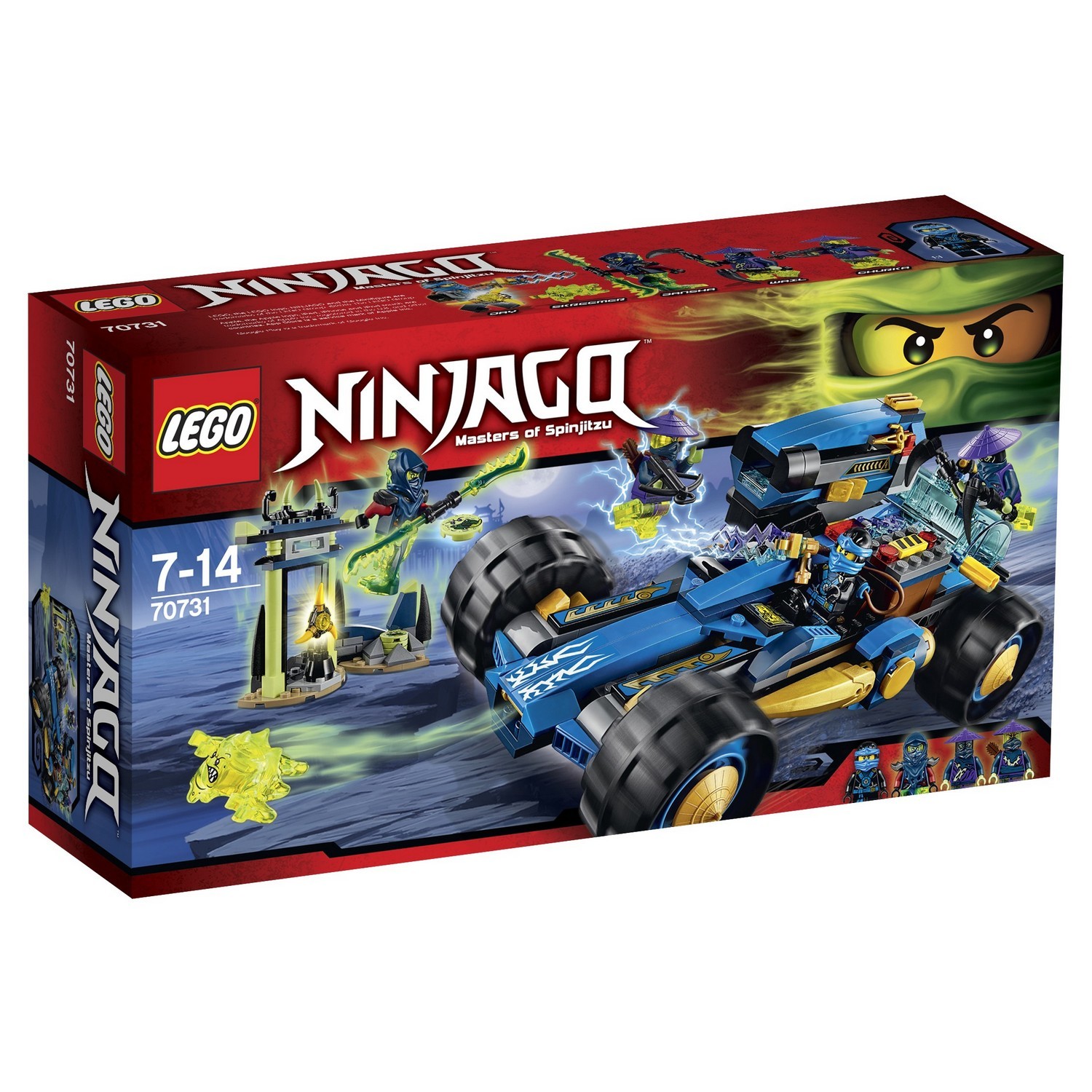 Конструктор LEGO Ninjago Шагоход Джея (70731) купить по цене 2999 ₽ в  интернет-магазине Детский мир