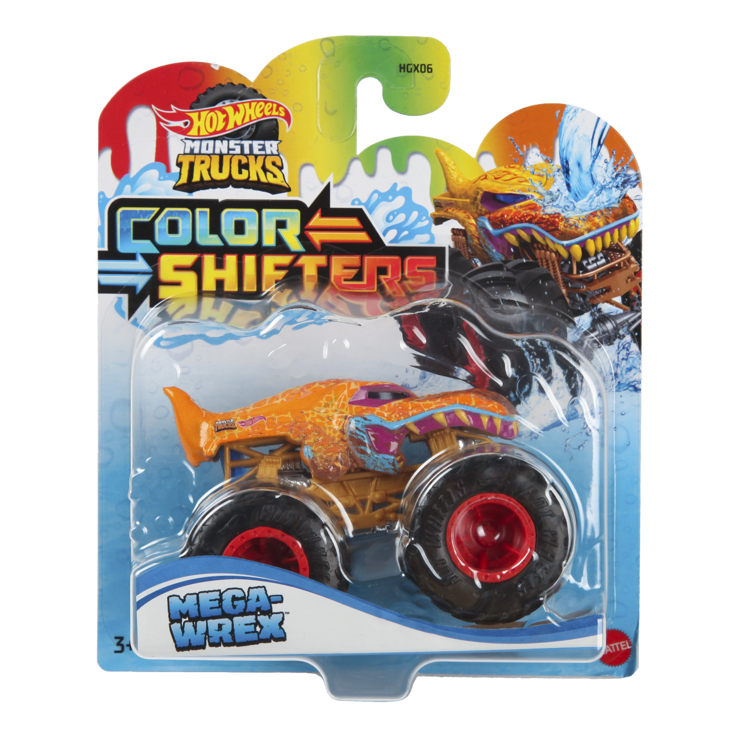 Машина Hot Wheels Monster Truck Color Shifters HNW04