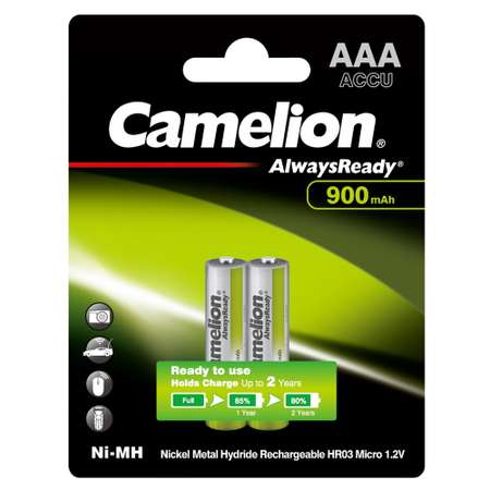 Аккумуляторы 2шт Camelion NH-AAA900ARBP2