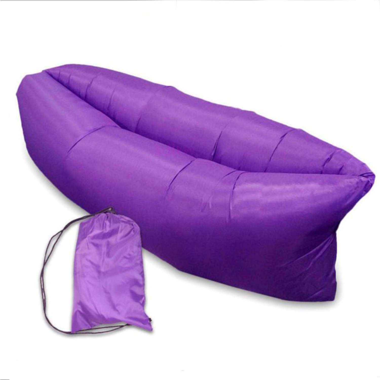 Надувной лежак Удачный сезон фиолетовый - фото 1