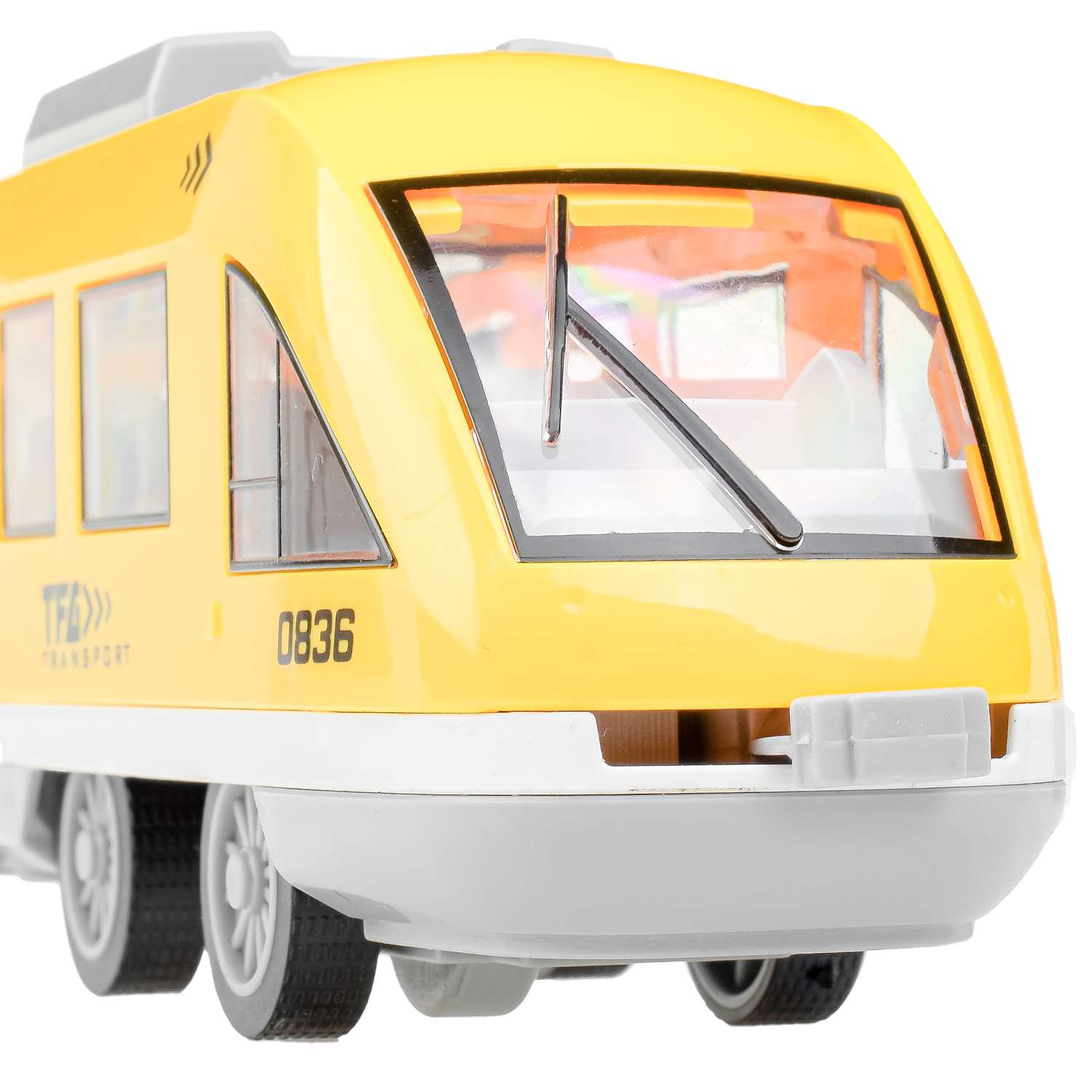 Скоростной пассажирский поезд WENYI инерционный со световыми и звуковыми эффектами WY920B - фото 7