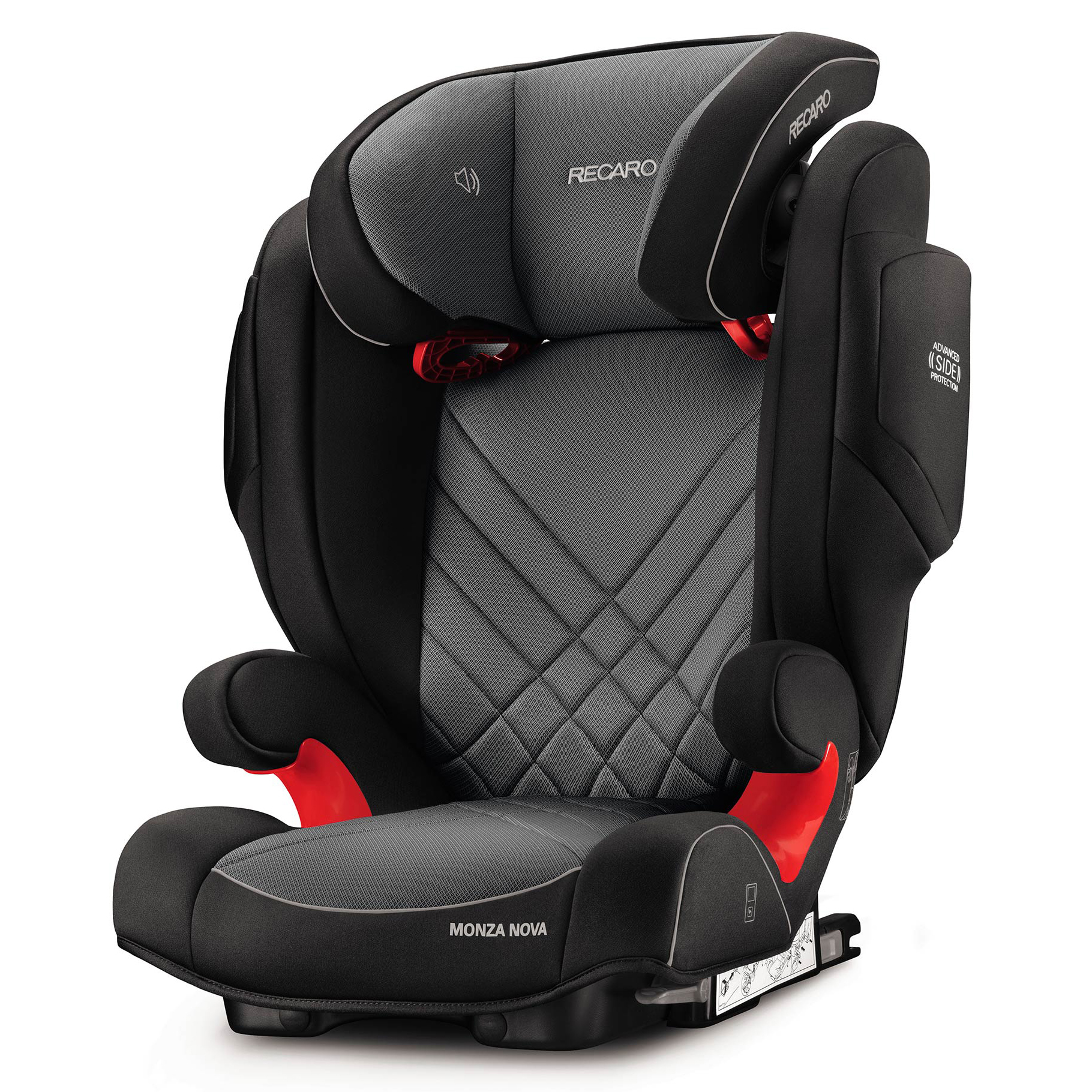 Автокресло Recaro Monza Nova 2 Seatfix Carbon Black - фото 1