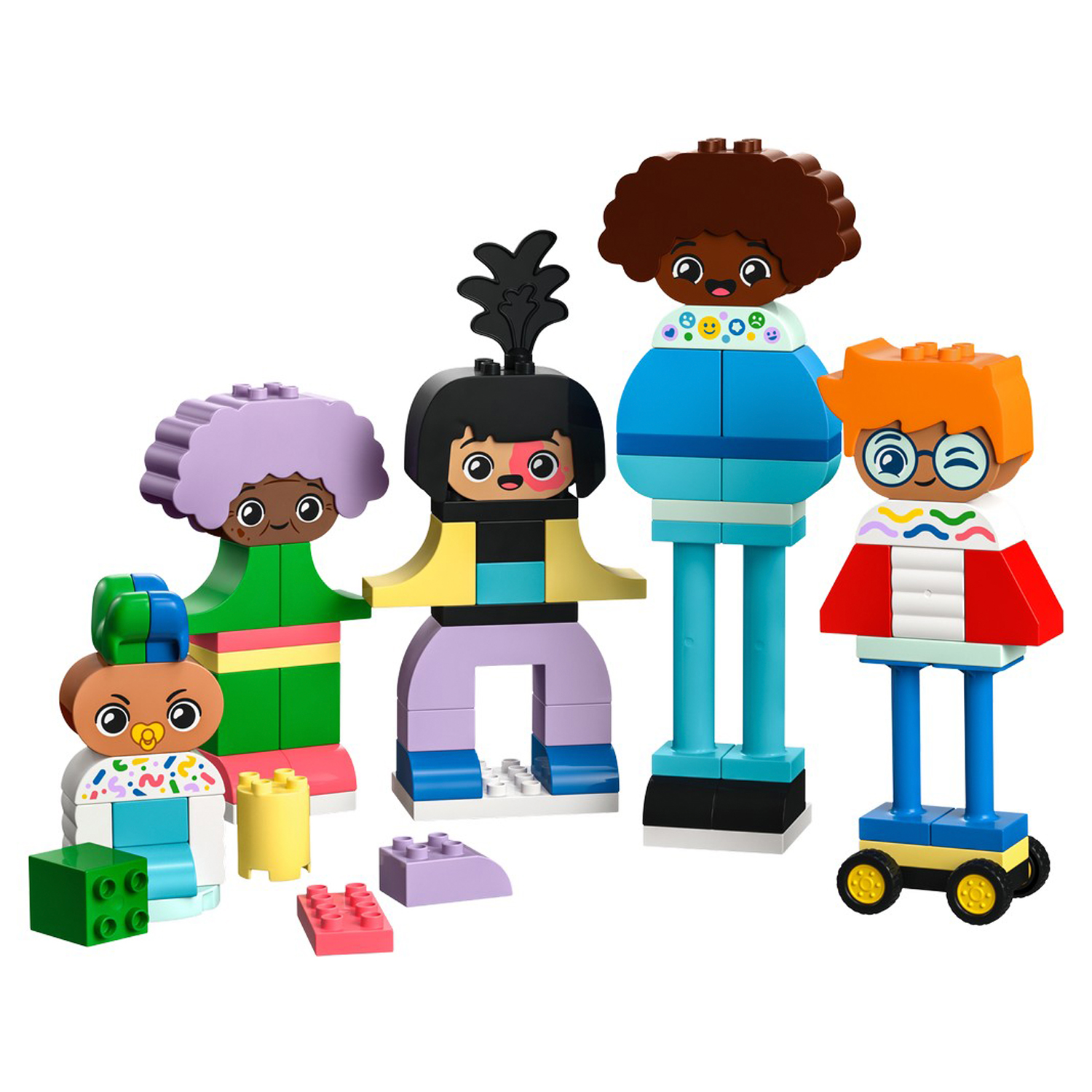 Конструктор детский LEGO Duplo Сборные человечки - фото 4