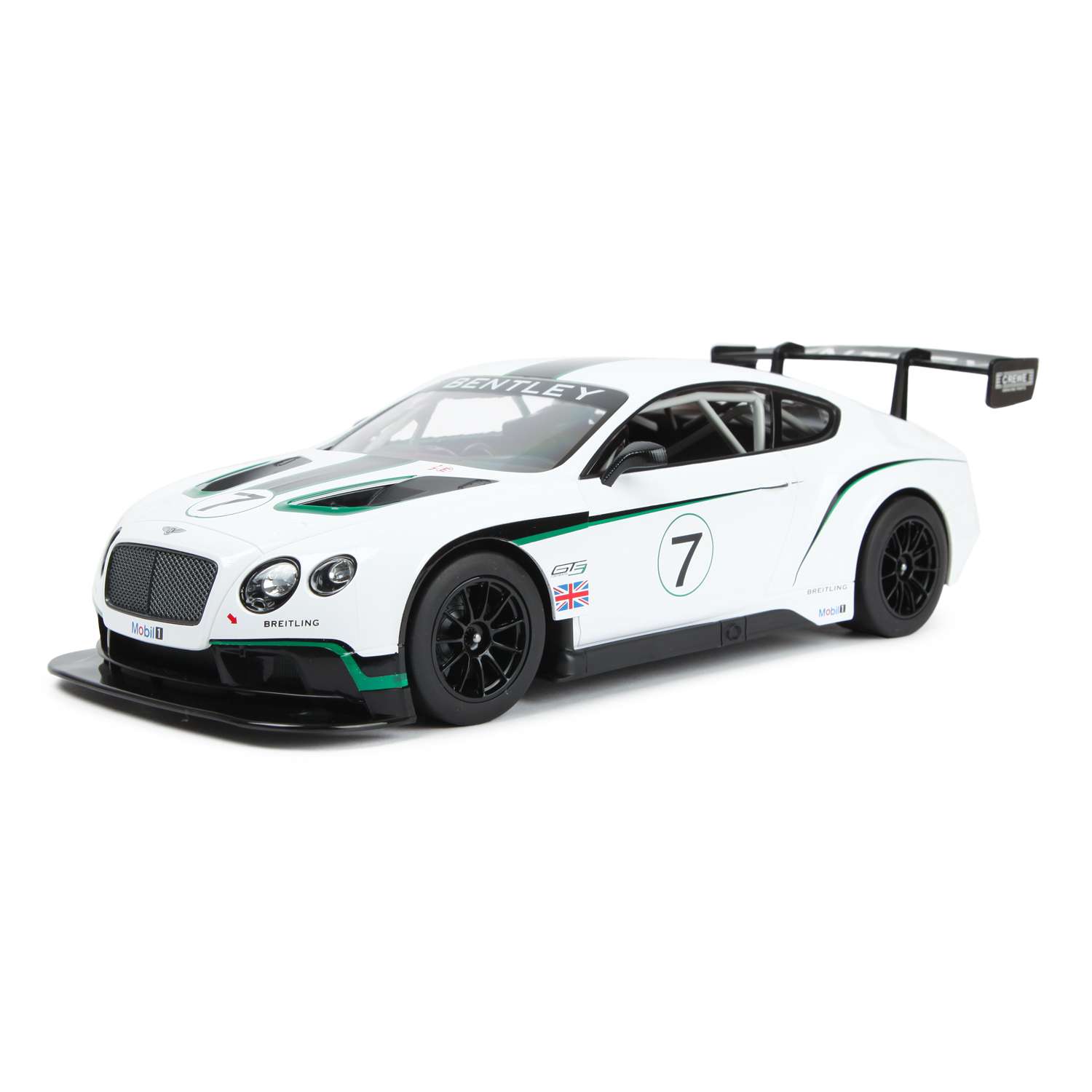 Машина Rastar РУ 1:14 Bentley Contin.GT3 Белая - фото 3