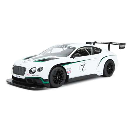 Машина Rastar РУ 1:14 Bentley Contin.GT3 Белая