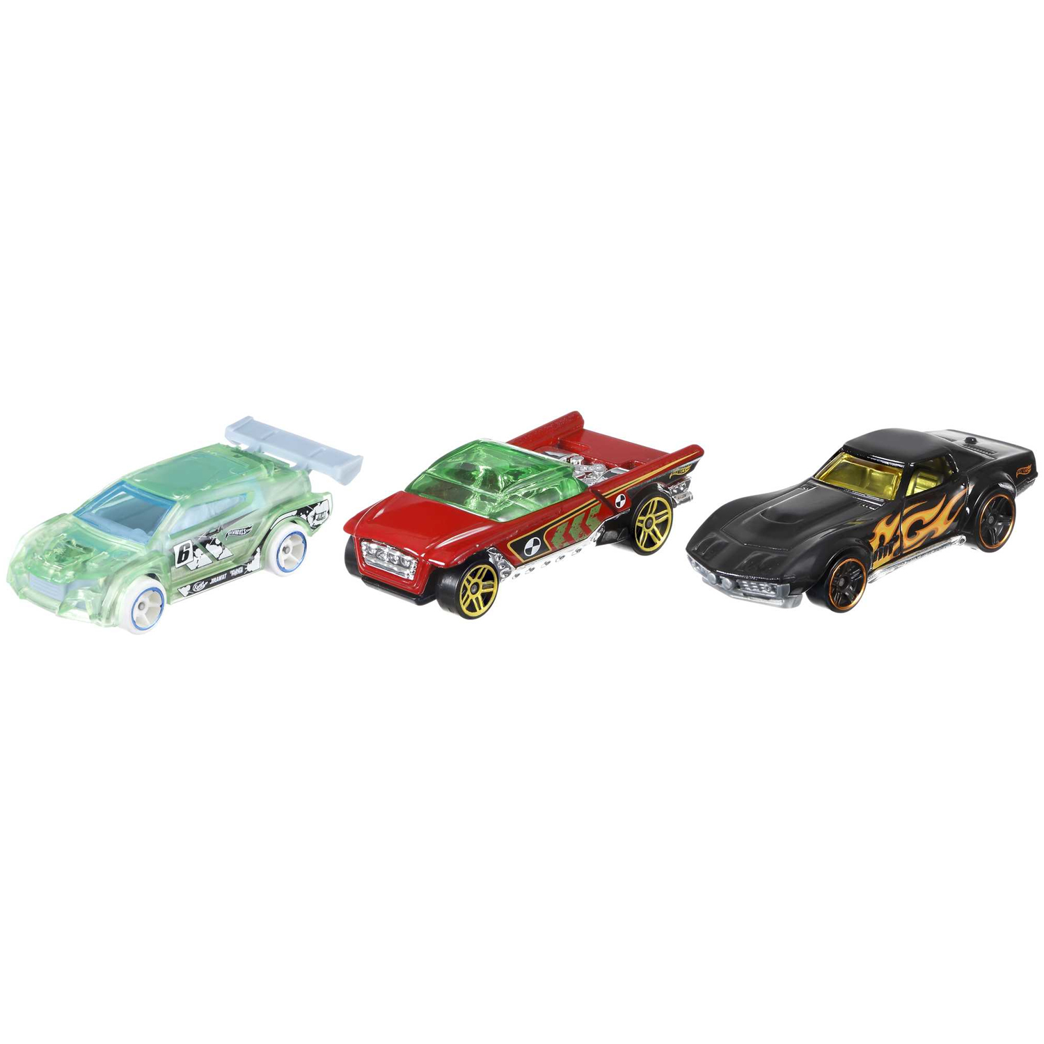 Машинки Hot Wheels Набор из 3 игрушечных машинок в ассортименте серия Basic  купить по цене 960 ₽ в интернет-магазине Детский мир