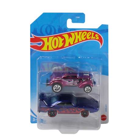 Набор машинок Hot Wheels Пламя масштабные 2шт GLP68