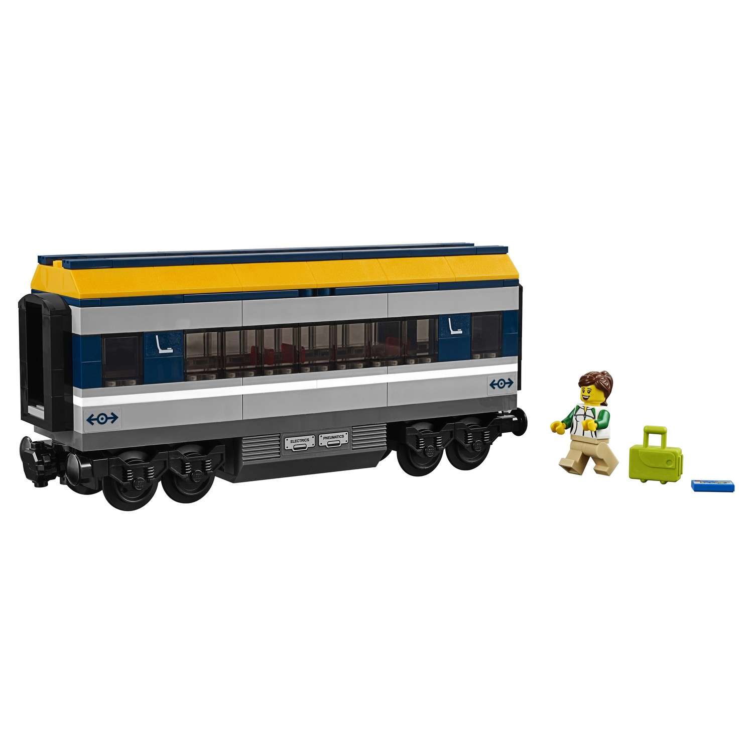Конструктор LEGO City Trains Пассажирский поезд 60197 - фото 18