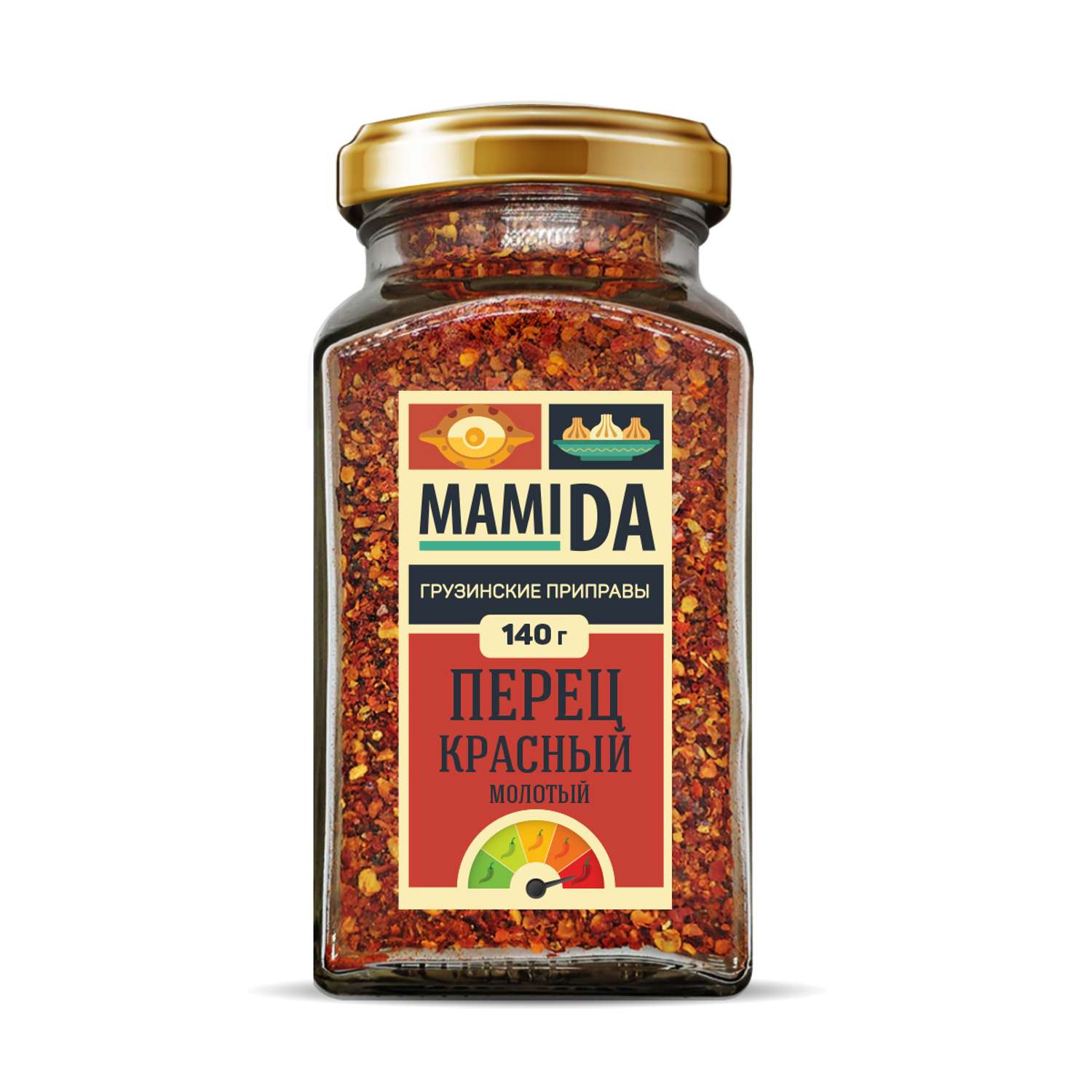 Специя MamiDA Перец красный молотый 140г - фото 1