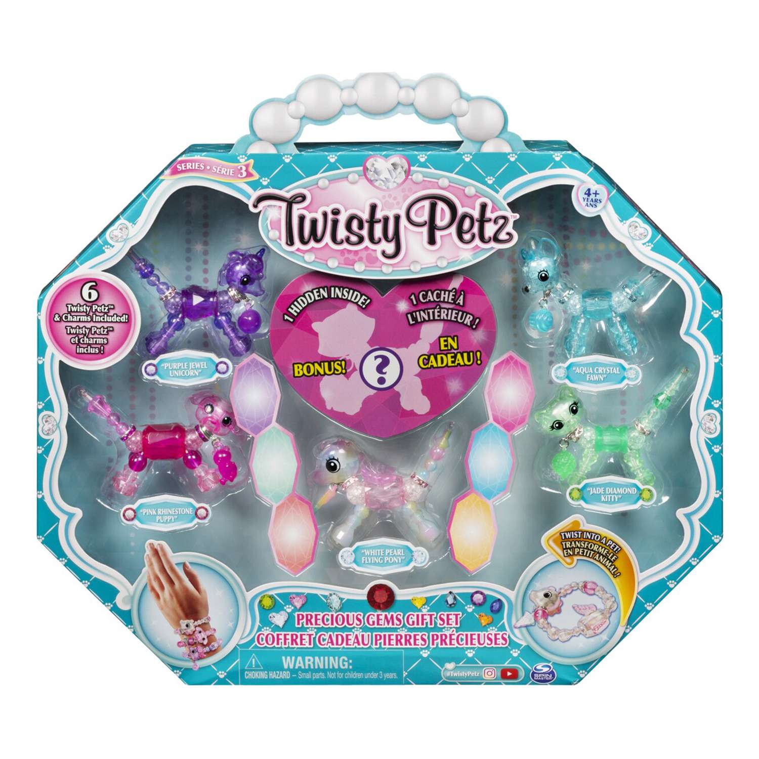 Набор для создания браслетов Twisty Petz 6фигурок-трансформеров с блестками в непрозрачной упаковке (Сюрприз) 6054476 - фото 1