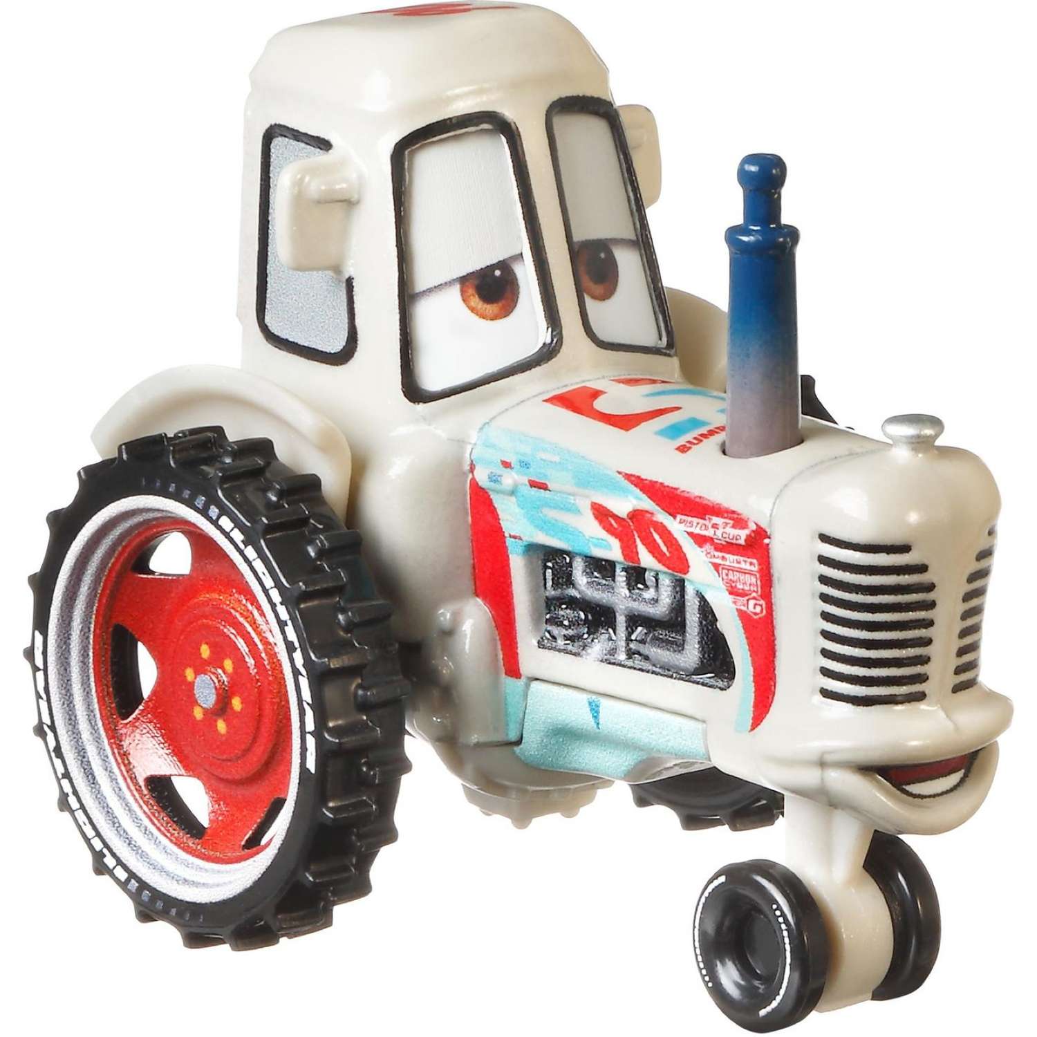 Трактор Cars Герои мультфильмов масштабная Бампер Сэйв гоночный GCD07 DXV29 - фото 3