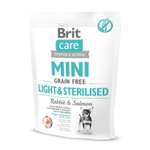 Корм Brit 400г Care Mini GF Light Sterilised беззерновой для стерилизованных собак мини-пород с избыточным весом