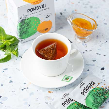Напиток чайный «Ройбуш» ВкусВилл в пирамидках 40 г