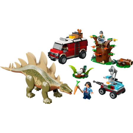 Конструктор LEGO Jurassic world Миссии динозавров: открытие стегозавра 76965