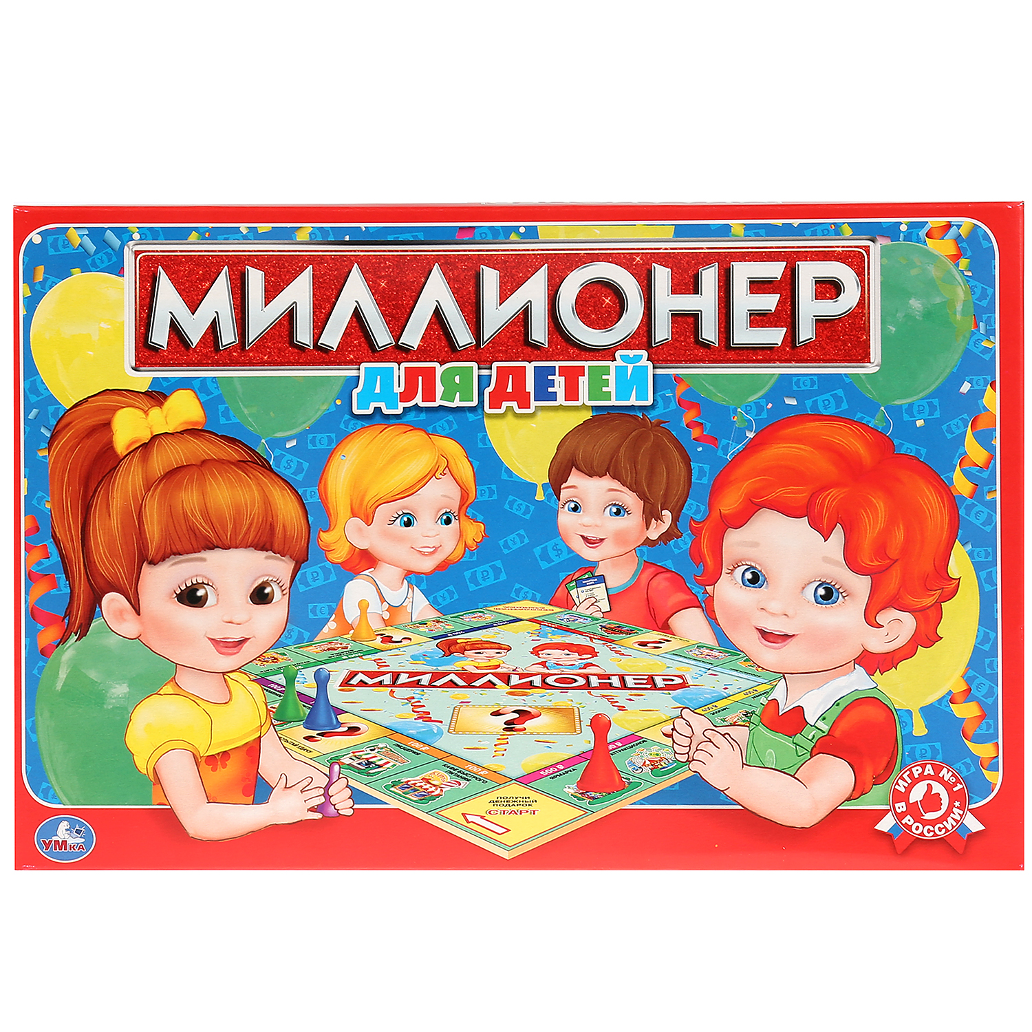 Настольная экономическая игра Умные Игры Миллионер для детей - фото 1