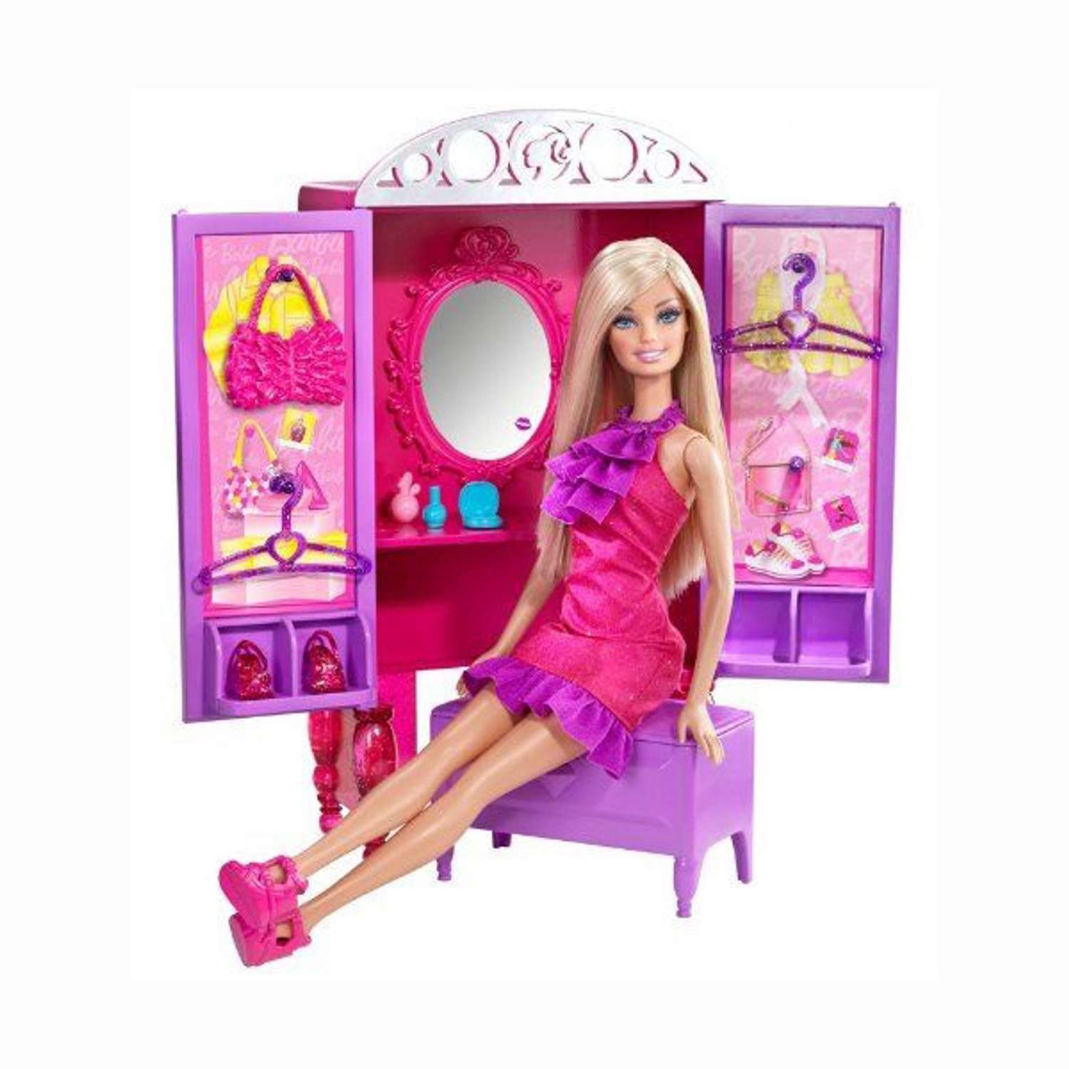Игровой набор Barbie Кукла Barbie + мебель в ассортименте T8008 - фото 2