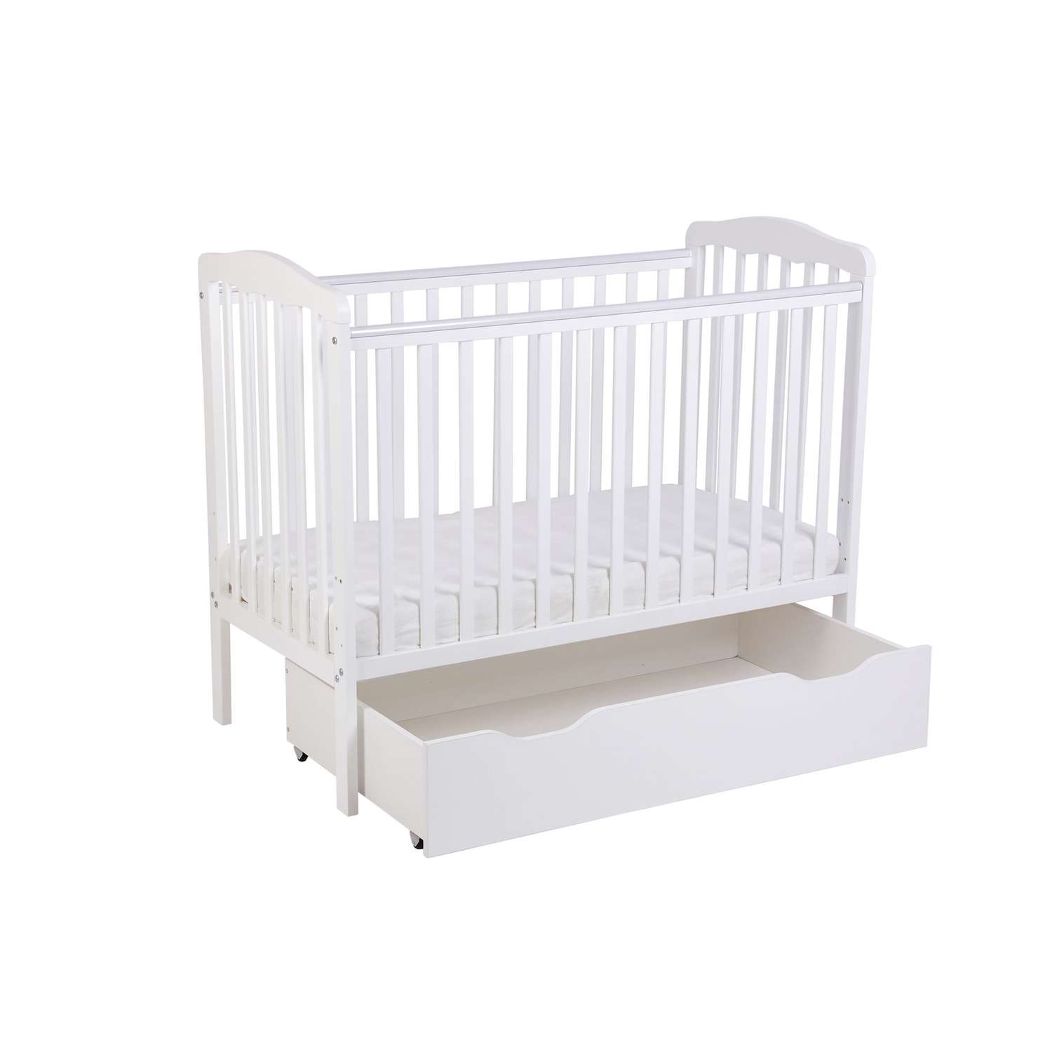 Кроватка детская Polini kids Simple 310-01 Белый - фото 7