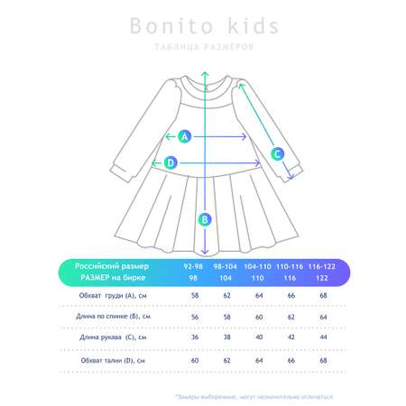 Платье BONITO KIDS