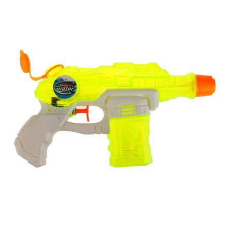 Водяной пистолет Аквамания 1TOY етское игрушечное оружие для мальчиков и девочек игрушки для улицы и ванны желтый