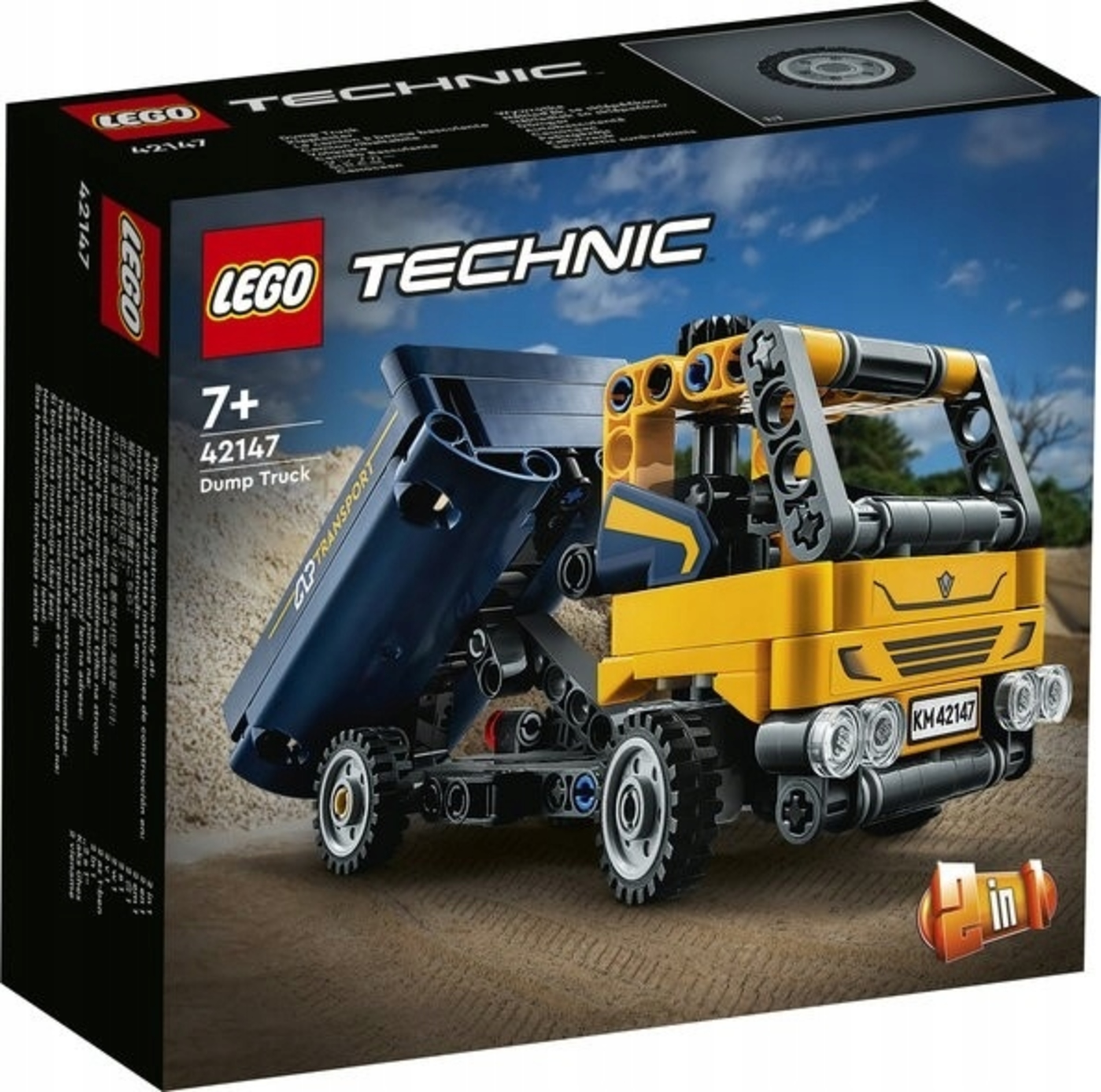 Конструтор LEGO Technic LEGO Самосвал 42147 купить по цене 1862 ₽ в  интернет-магазине Детский мир