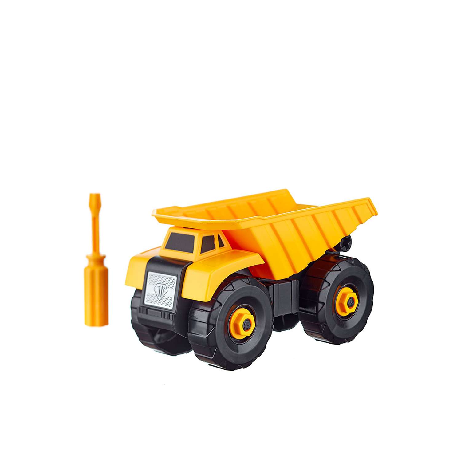 Машина игрушечная Donty-Tonty Строительная грузовик HCM20/коричневый - фото 1