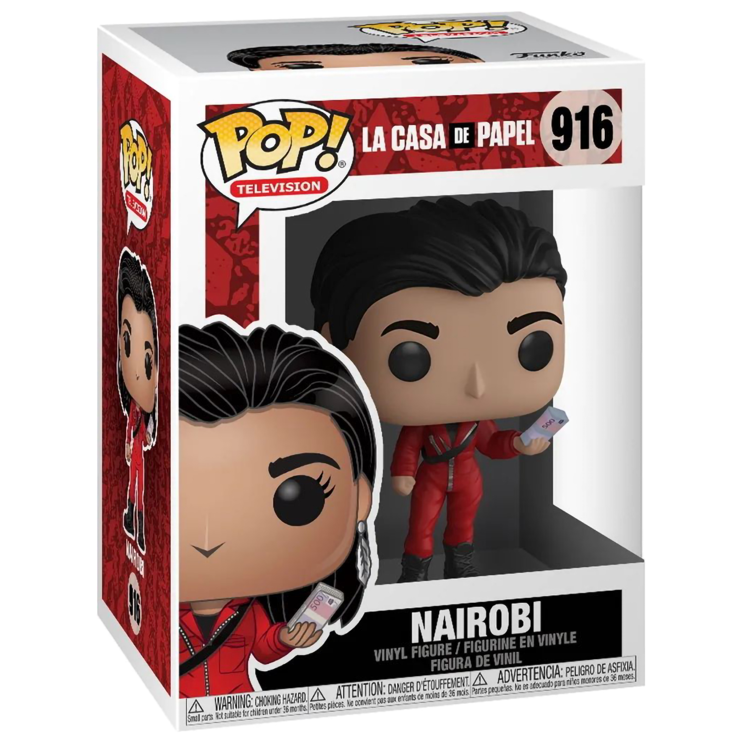 Фигурка Funko POP! TV Money Heist (La Casa De Papel) Nairobi (916) 44197  купить по цене 2099 ₽ в интернет-магазине Детский мир