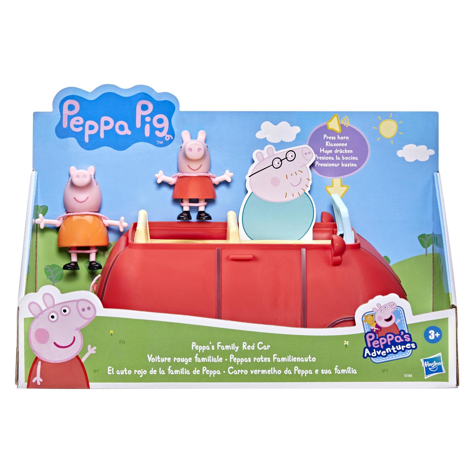 Набор игровой Peppa Pig Семейный автомобиль свинки Пеппы F21845L0 купить по  цене 1399 ₽ в интернет-магазине Детский мир