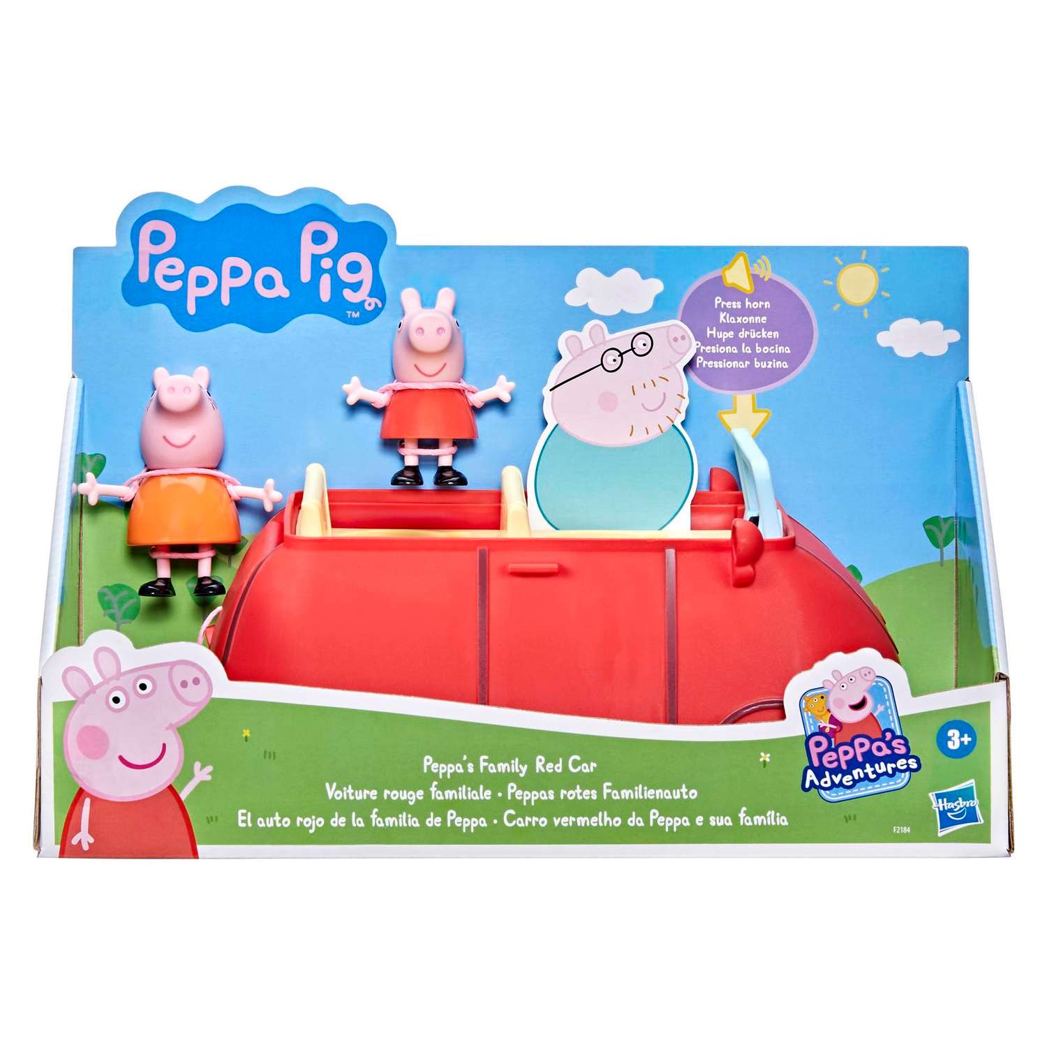 Набор игровой Peppa Pig Семейный автомобиль свинки Пеппы F21845L0 F21845L0 - фото 2
