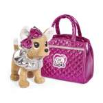 Игрушка мягкая Chi Chi Love Собачка Гламур с розовой сумочкой и бантом 5893125