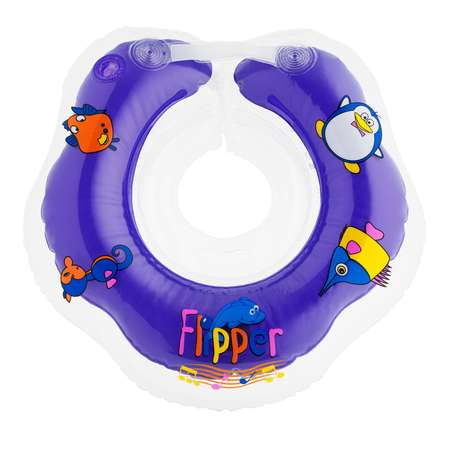 Круг для купания ROXY-KIDS Flipper Music надувной на шею