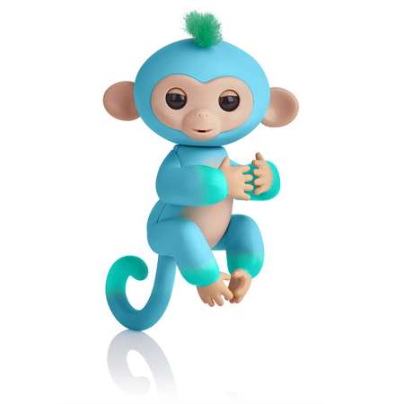 Интерактивная игрушка Ripoma обезьянка бирюзовый