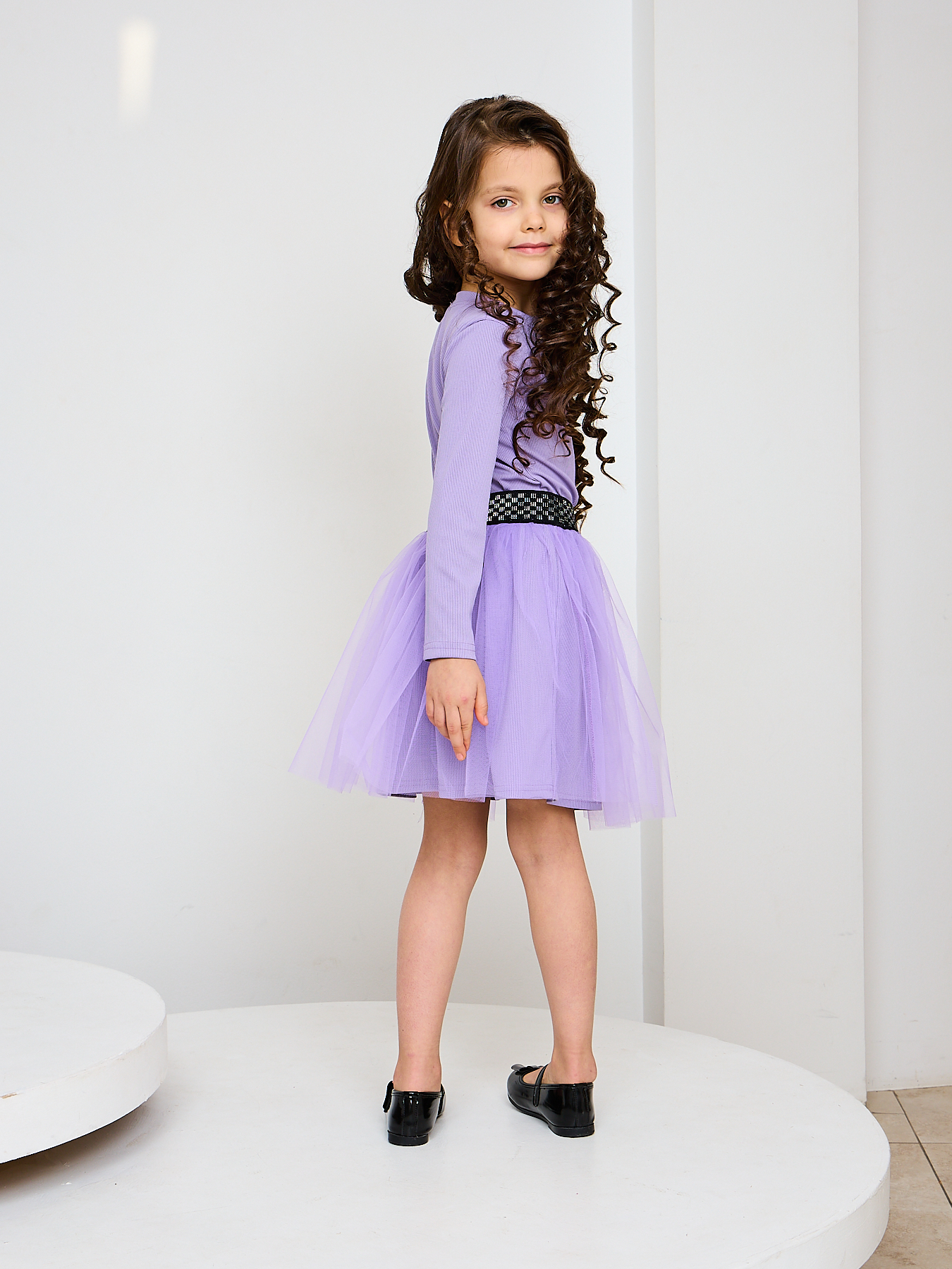 Комплект Mil Art kids 1902201537SUIT-SKIRT-FATIN-PURPLE - фото 7