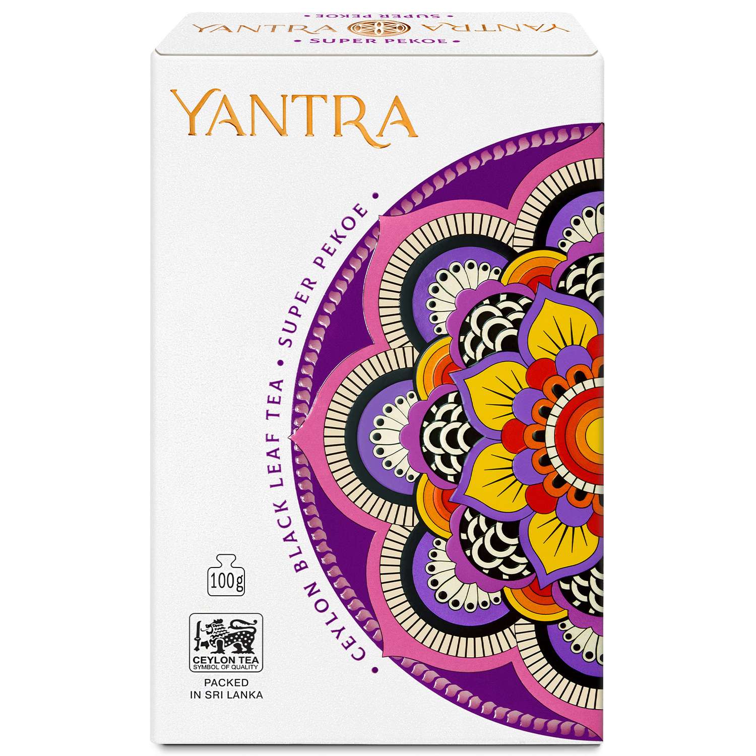 Чай Классик Yantra черный листовой стандарт Super Pekoe 100 г - фото 4