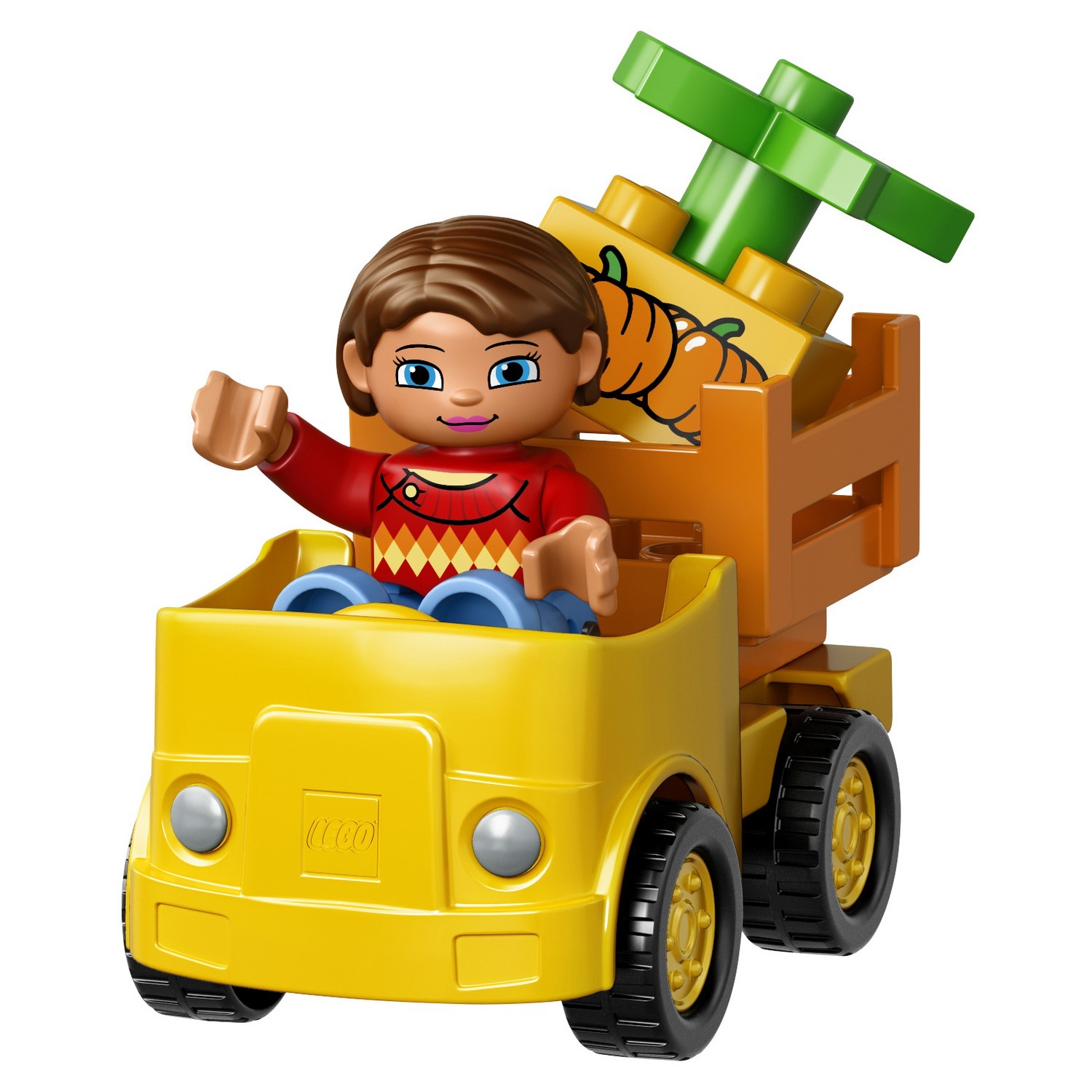 Конструктор LEGO DUPLO Town Локомотив блочный - фото 7