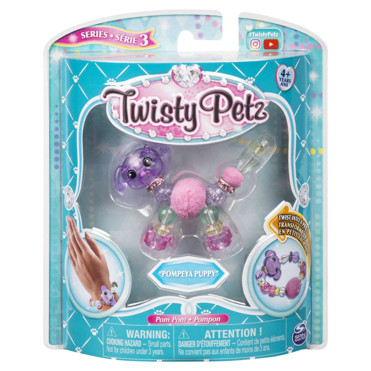 Набор Twisty Petz Фигурка-трансформер для создания браслетов Pompeya Puppy 6044770/20121564 - фото 1