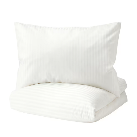 Комплект постельного белья Roomiroom односпальный NYAJASMIN 150x200/50x70 белый