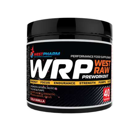 Предтренировочный комплекс WESTPHARM WRP Cola-Vanilla 40 порций