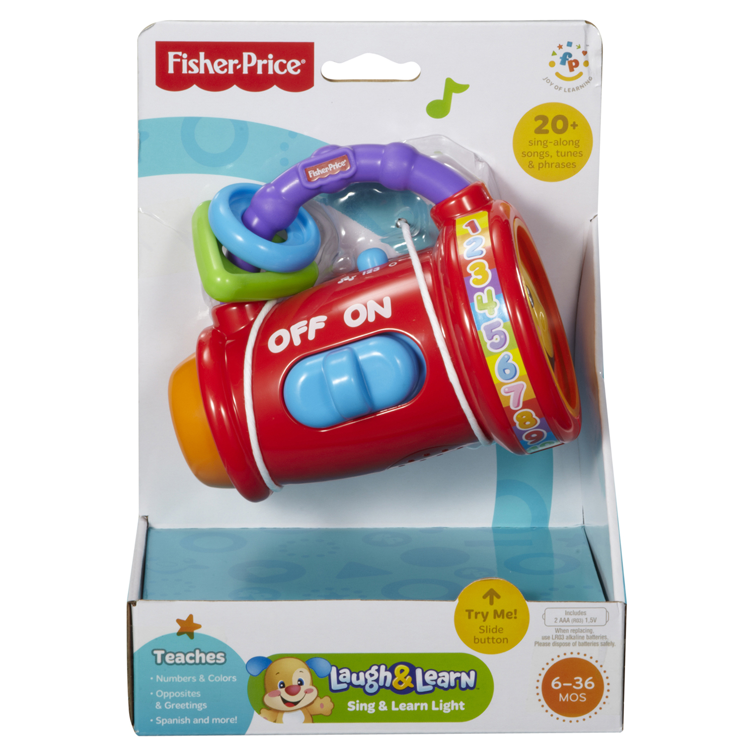 Обучающий фонарик Fisher Price Смейся и учись (рус.) купить по цене 239 ₽ в  интернет-магазине Детский мир