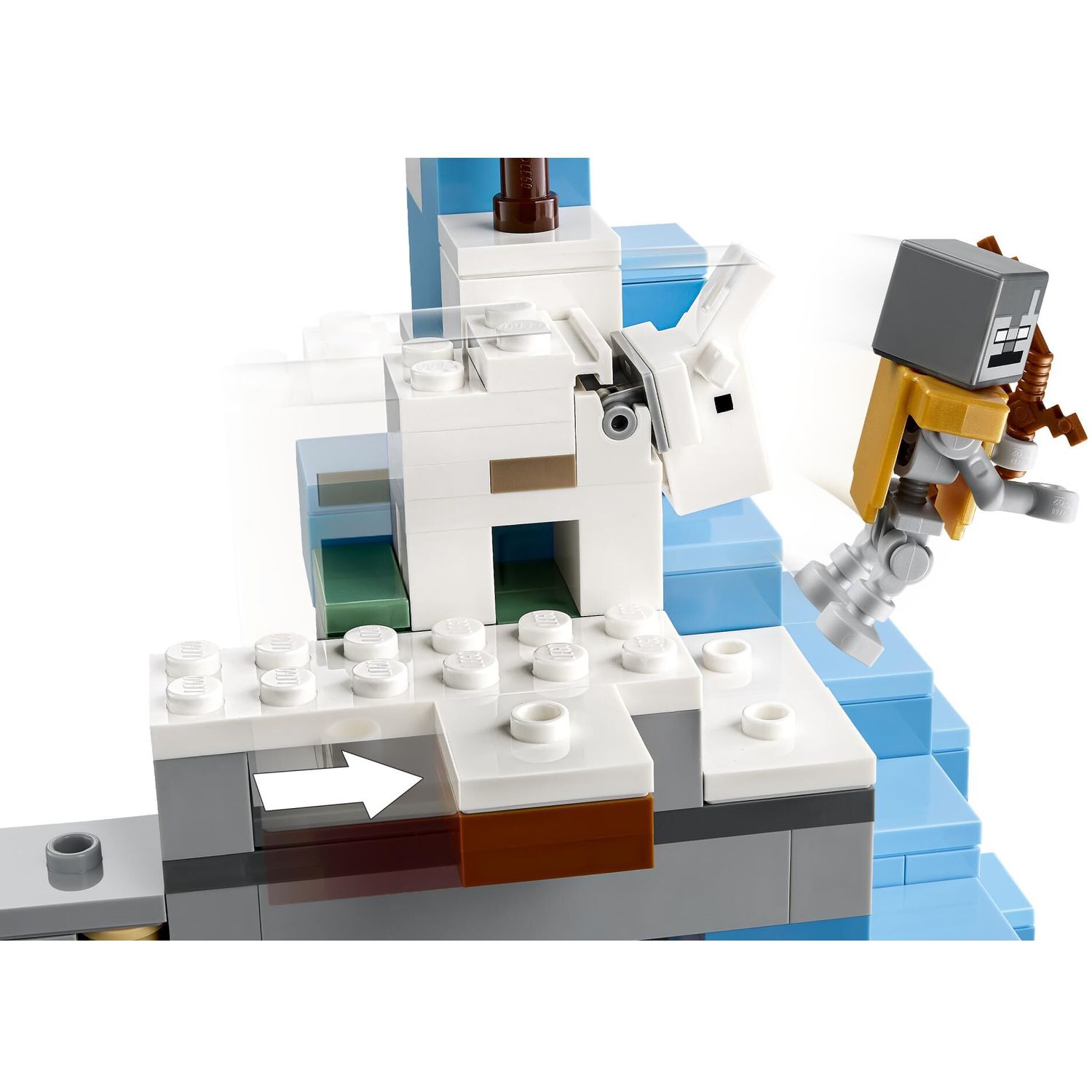 Конструктор LEGO Minecfat Ледяные вершины 21243 - фото 5