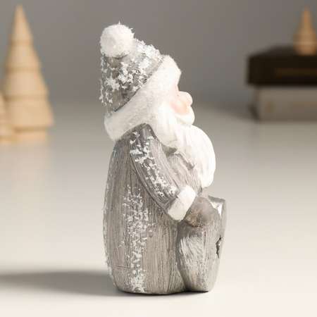 Сувенир Sima-Land керамика свет «Дед Мороз с сердечком» 8 3х7 5х16 5 см