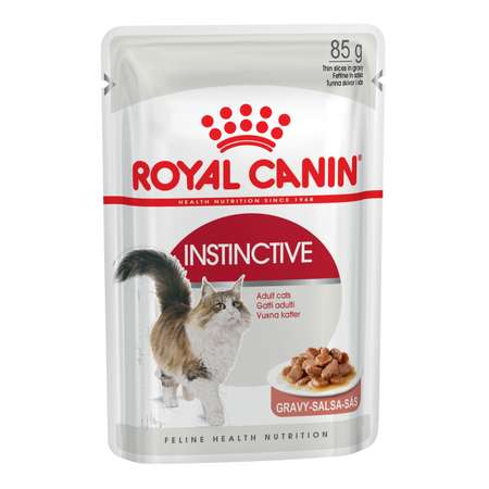 Корм влажный для кошек ROYAL CANIN Instinctive 85г соус пауч