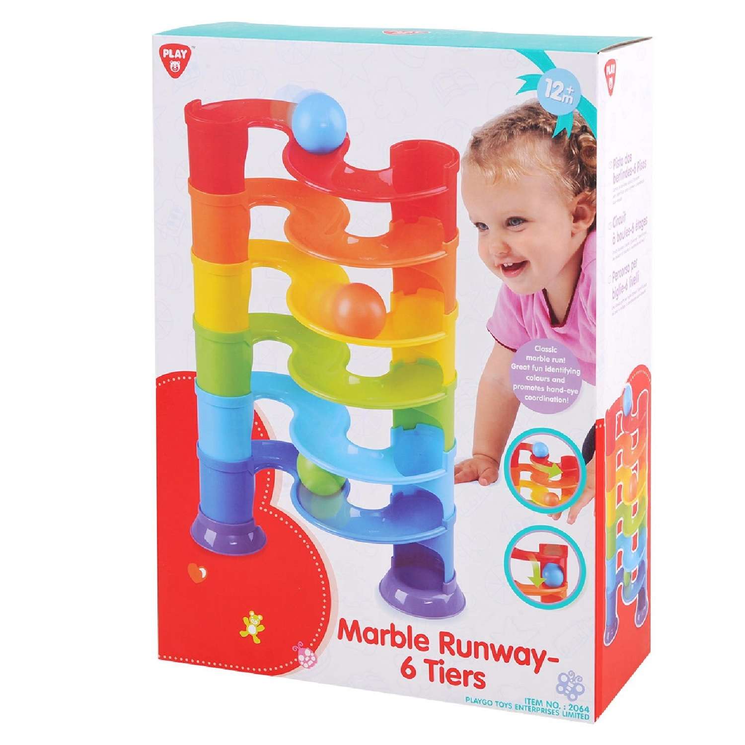 Игровой набор Playgo Радужный лабиринт с шарами - фото 2