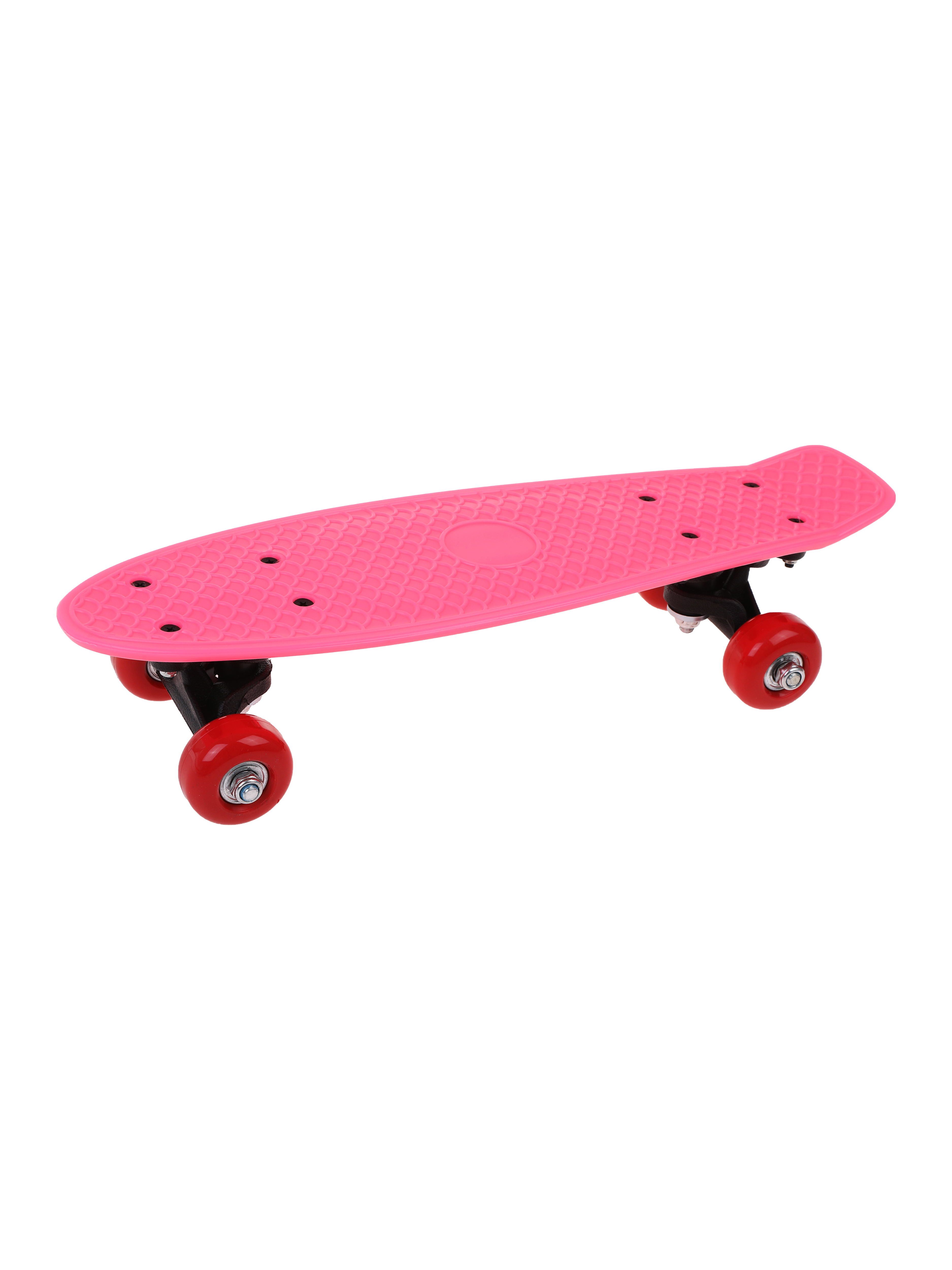 Скейтборд Наша Игрушка пенниборд пластик 41*12 см колеса PVC крепления пластик розовый - фото 5