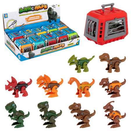 Игрушка-сюрприз 1TOY Динопарк Клетка с динозавром