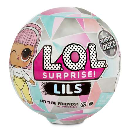Игрушка L.O.L. Surprise! Зимнее диско сестренка или питомец в непрозрачной упаковке (Сюрприз) 559672