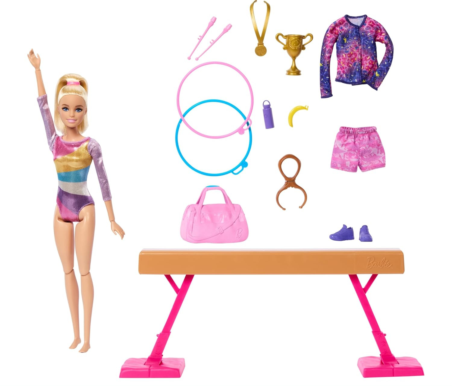 Набор игровой Barbie Гимнастика HRG52 HRG52 - фото 3