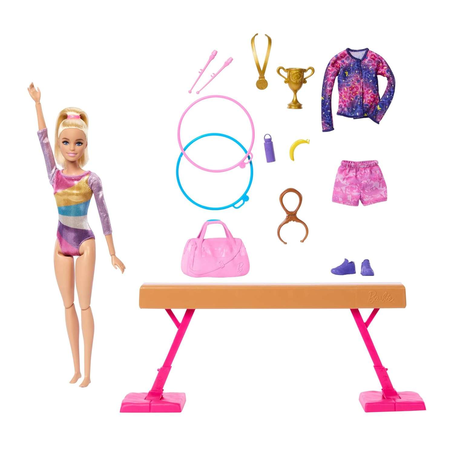 Набор игровой Barbie Гимнастика HRG52 HRG52 - фото 3